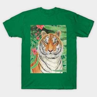 Tiger with palms T-Shirt